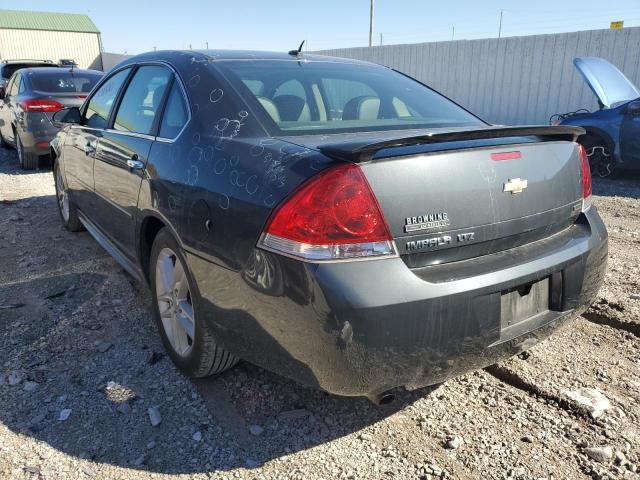 2G1WC5E35E1129633 - 2014 CHEVROLET IMPALA LIM BLACK photo 3