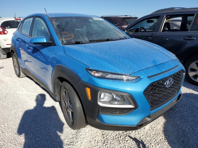 KM8K12AA2KU326706 - 2019 HYUNDAI KONA SE BLUE photo 1