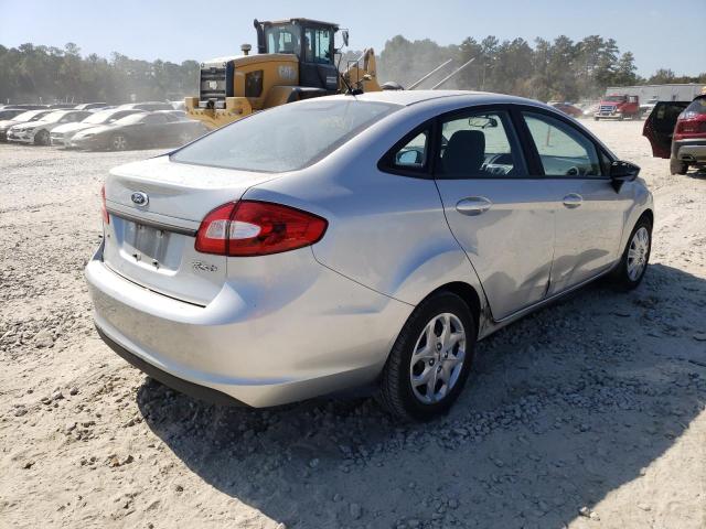 3FADP4BJ5BM170144 - 2011 FORD FIESTA SE SILVER photo 4