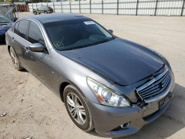 JN1CV6AP8FM502269 - 2015 INFINITI Q40 GRAY photo 1