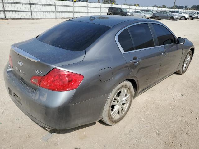 JN1CV6AP8FM502269 - 2015 INFINITI Q40 GRAY photo 4