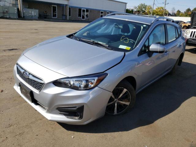 4S3GTAC61K3753582 - 2019 SUBARU IMPREZA PR SILVER photo 2