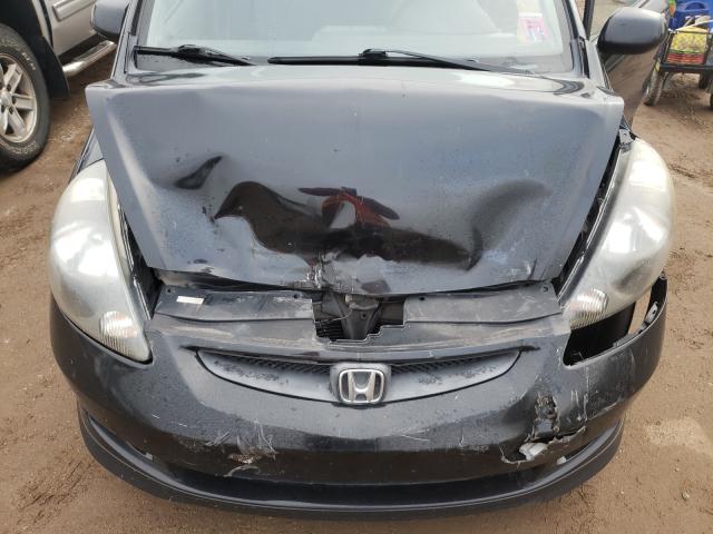 JHMGD38637S051020 - 2007 HONDA FIT S 黑色 照片 7
