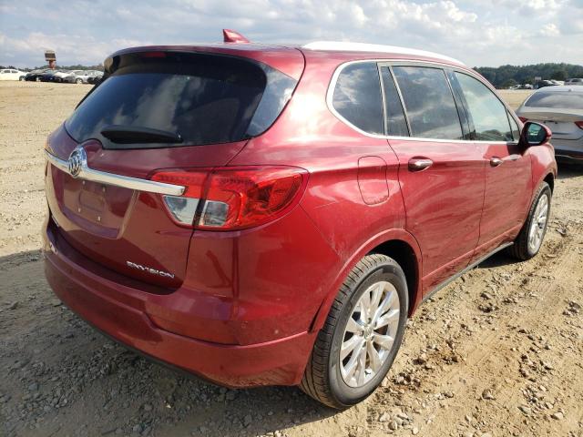 LRBFXBSA0HD072004 - 2017 BUICK ENVISION E BURGUNDY photo 4