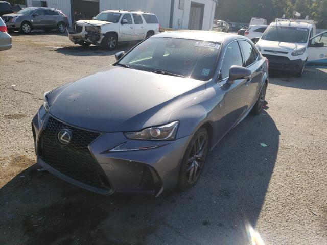 JTHBA1D21H5046313 - 2017 LEXUS IS 200T GRAY photo 2