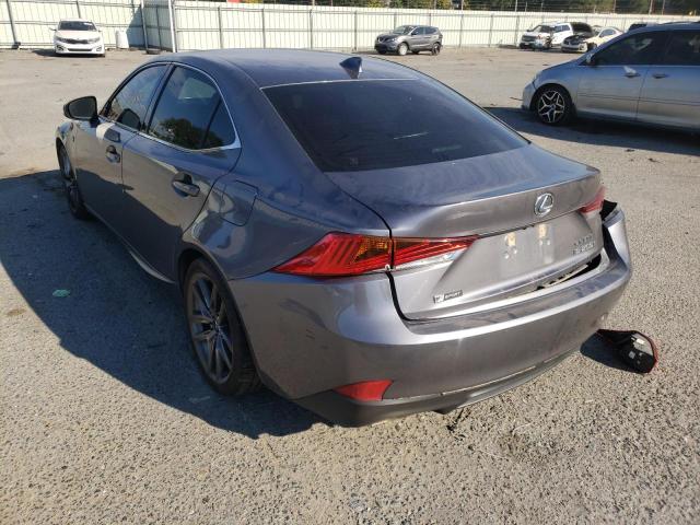 JTHBA1D21H5046313 - 2017 LEXUS IS 200T GRAY photo 3