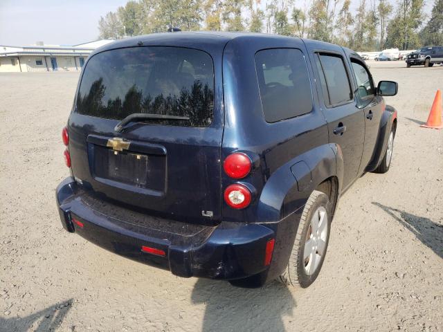 3GNCA13D98S720343 - 2008 CHEVROLET HHR LS 蓝色 照片 4