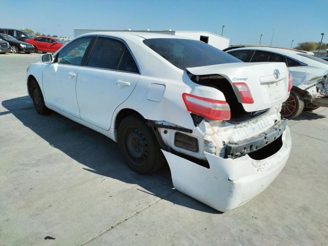 4T1BE46KX7U717806 - 2007 TOYOTA CAMRY CE WHITE photo 3