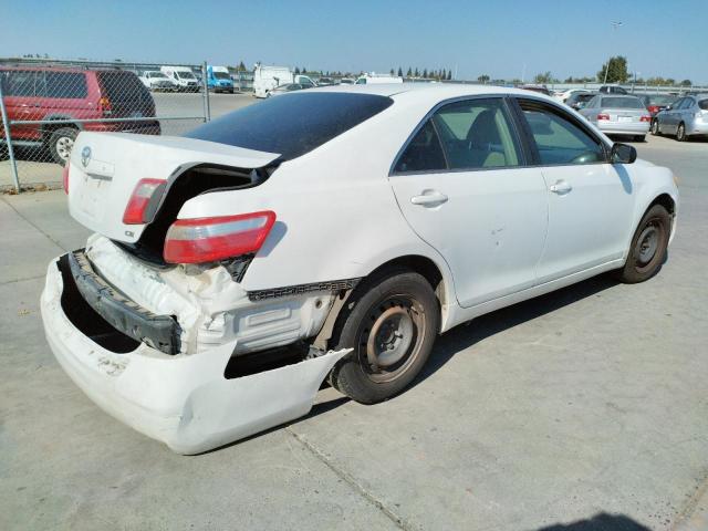 4T1BE46KX7U717806 - 2007 TOYOTA CAMRY CE WHITE photo 4