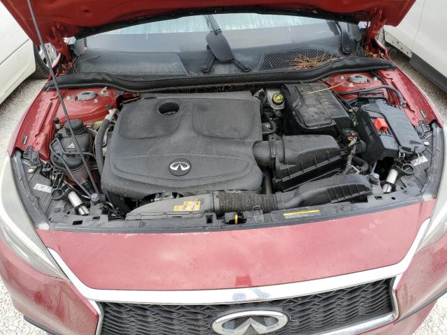 SJKCH5CP2HA030793 - 2017 INFINITI QX30 BASE MAROON photo 7