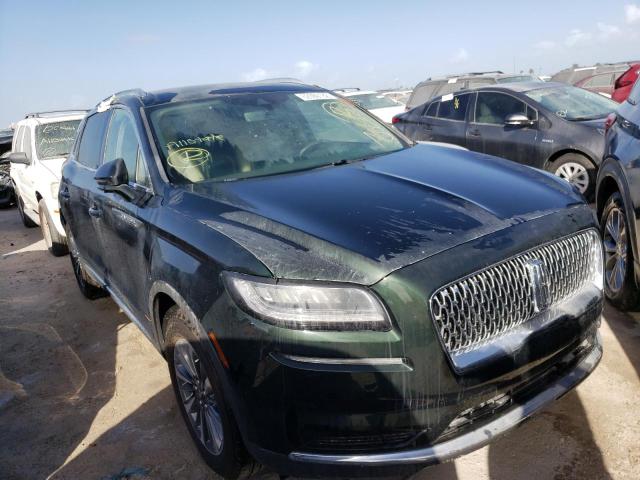 2LMPJ6J93MBL17528 - 2021 LINCOLN NAUTILUS GREEN photo 1