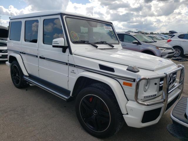 WDCYC7DH6JX294896 - 2018 MERCEDES-BENZ G 63 AMG WHITE photo 1