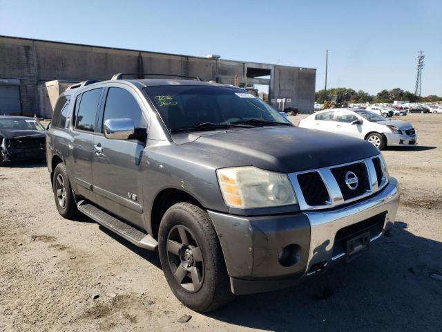 5N1AA08B55N718169 - 2005 NISSAN ARMADA SE GRAY photo 1