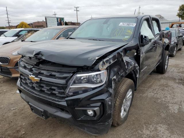 1GCGTCENXN1227239 - 2022 CHEVROLET COLORADO L BLACK photo 1