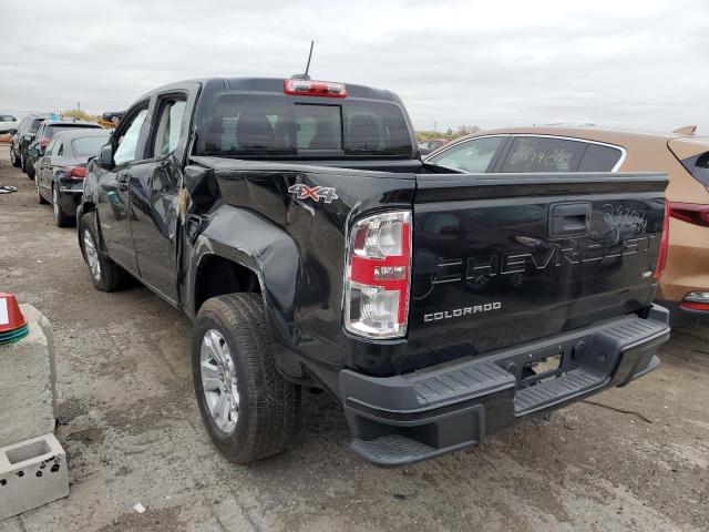 1GCGTCENXN1227239 - 2022 CHEVROLET COLORADO L BLACK photo 2