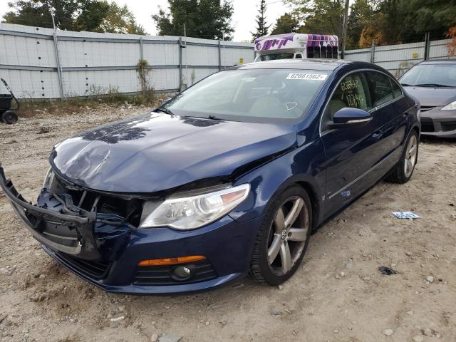 WVWGU73C59E527825 - 2009 VOLKSWAGEN CC VR6 4MO BLUE photo 2