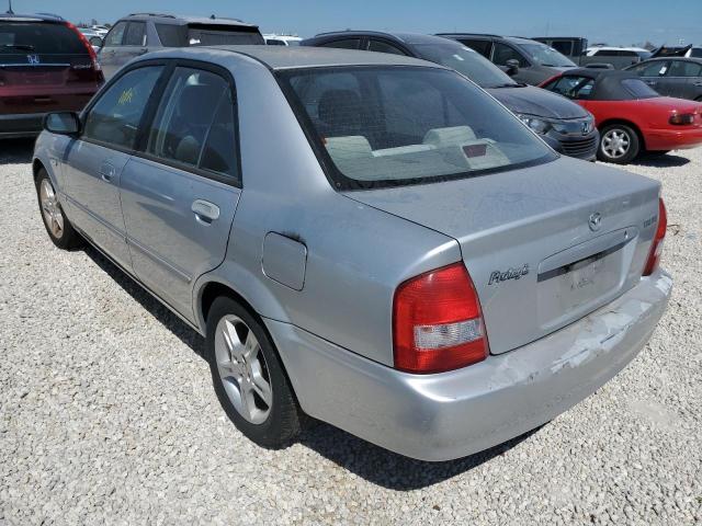 JM1BJ225830100751 - 2003 MAZDA PROTEGE DX SILVER photo 3