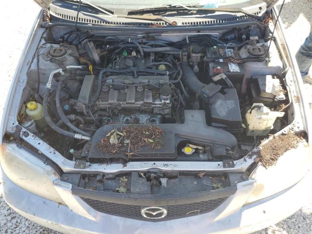 JM1BJ225830100751 - 2003 MAZDA PROTEGE DX SILVER photo 7