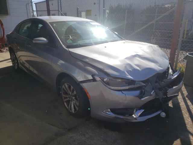 1C3CCCAB6FN642938 - 2015 CHRYSLER 200 LIMITE SILVER photo 1