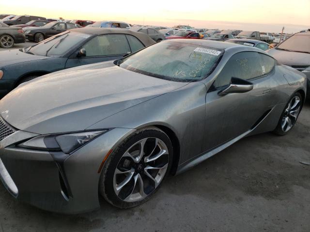 JTHHP5AY1JA003970 - 2018 LEXUS LC 500 TAN photo 2