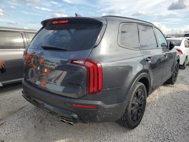 5XYP5DHC2MG186470 - 2021 KIA TELLURIDE GRAY photo 4