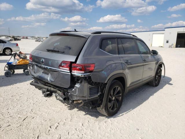 1V2JR2CA0NC550829 - 2022 VOLKSWAGEN ATLAS SE GRAY photo 4