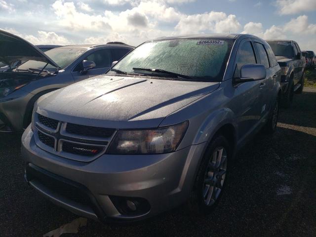 3C4PDDEG4KT769915 - 2019 DODGE JOURNEY GT SILVER photo 2