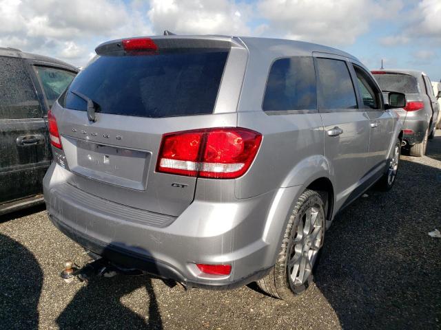 3C4PDDEG4KT769915 - 2019 DODGE JOURNEY GT SILVER photo 4