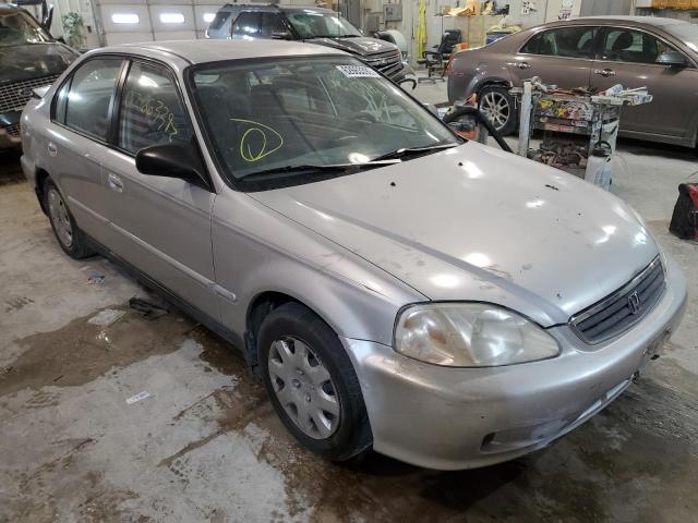 2HGEJ6615XH521485 - 1999 HONDA CIVIC BASE SILVER photo 1
