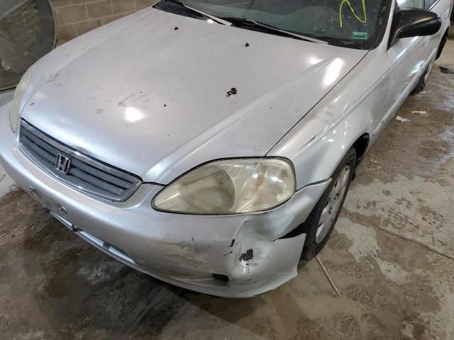 2HGEJ6615XH521485 - 1999 HONDA CIVIC BASE SILVER photo 9