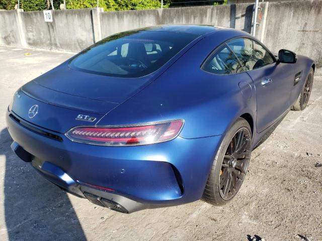 WDDYJ8AA1LA****** - 2020 MERCEDES-BENZ AMG GT C BLUE photo 4