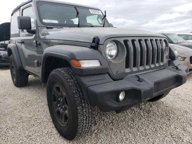 1C4HJXAGXMW662126 - 2021 JEEP WRANGLER S 灰色 照片 1