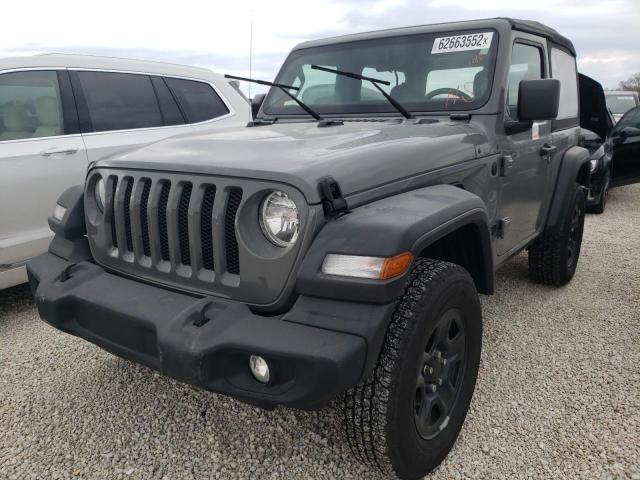 1C4HJXAGXMW662126 - 2021 JEEP WRANGLER S 灰色 照片 2