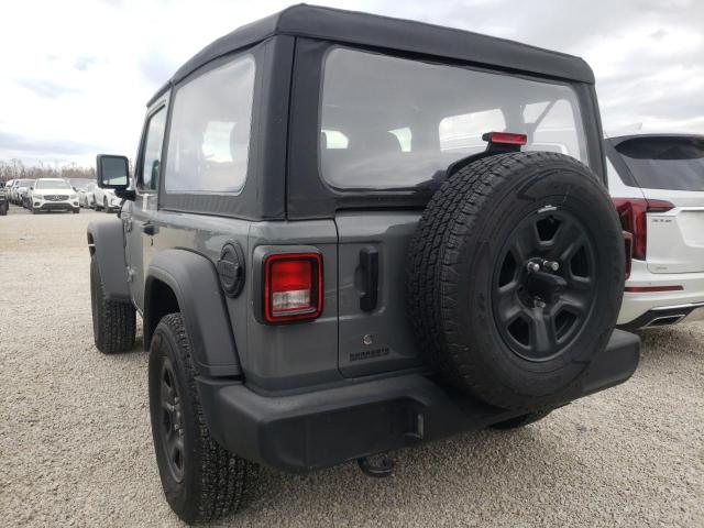 1C4HJXAGXMW662126 - 2021 JEEP WRANGLER S 灰色 照片 3