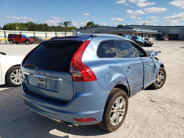 YV440MDKXF2758880 - 2015 VOLVO XC60 T5 PR BLUE photo 4