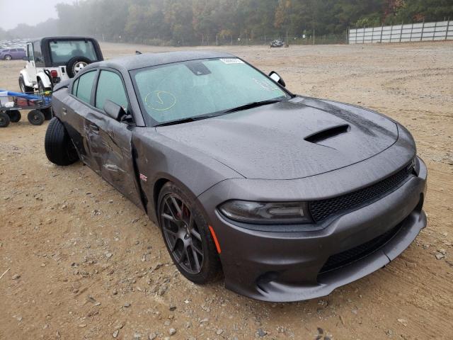 2C3CDXGJ0JH253250 - 2018 DODGE CHARGER R/ GRAY photo 1