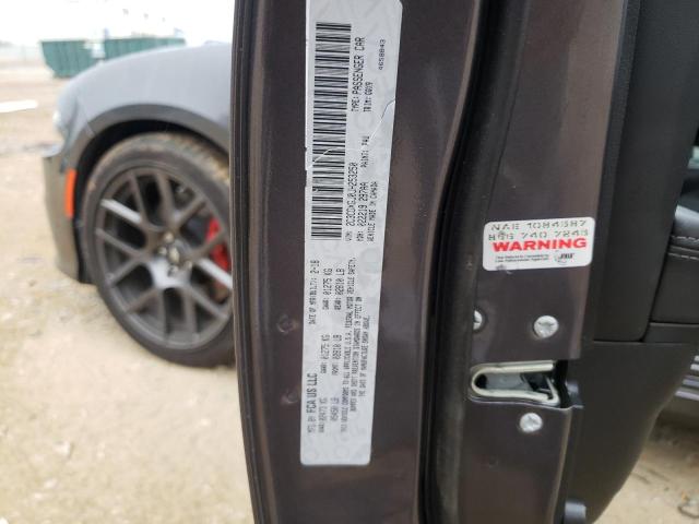 2C3CDXGJ0JH253250 - 2018 DODGE CHARGER R/ GRAY photo 10