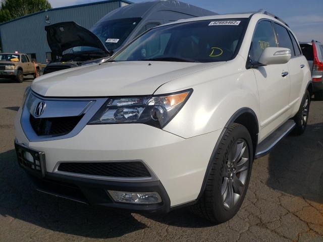2HNYD2H79BH502115 - 2011 ACURA MDX ADVANC 白色 照片 2