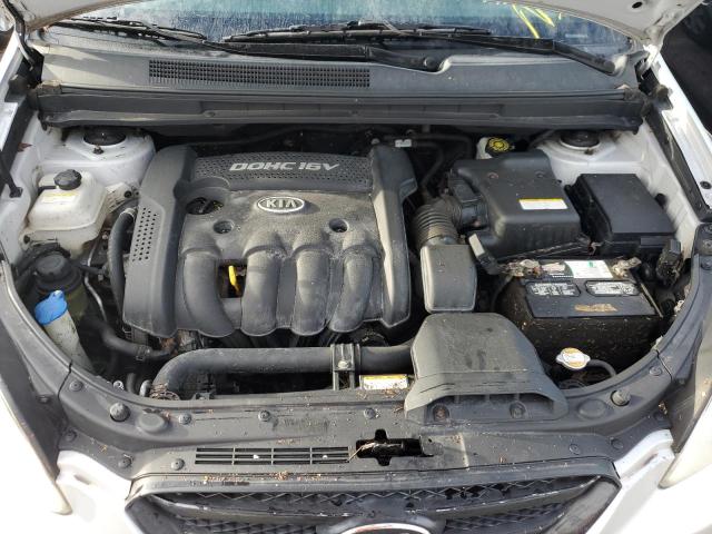 KNAFG525077082371 - 2007 KIA RONDO BASE SILVER photo 7