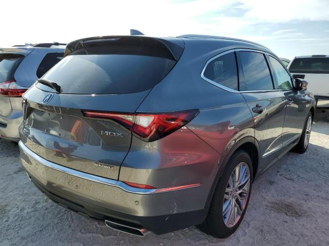 5J8YE1H86NL047917 - 2022 ACURA MDX ADVANC GRAY photo 4