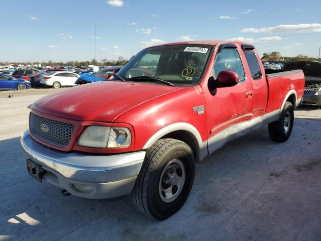 1FTRX18LXXKA48336 - 1999 FORD F150 TWO TONE photo 2