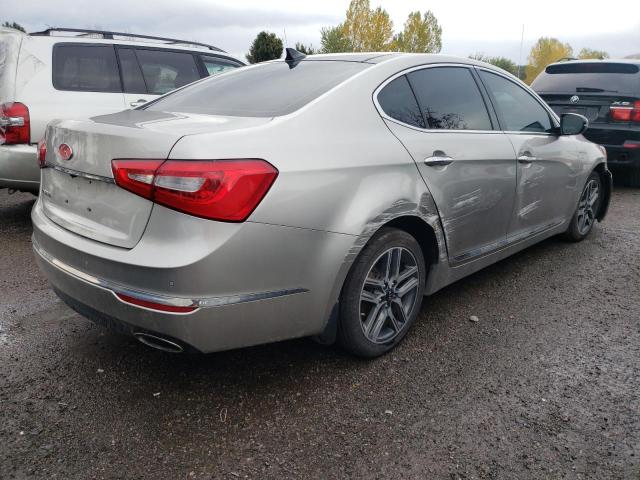 KNALN4D77E5133326 - 2014 KIA CADENZA PR SILVER photo 4