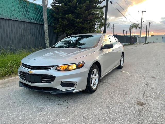 1G1ZB5STXGF302210 - 2016 CHEVROLET MALIBU LS GRAY photo 2