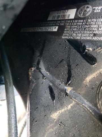 1HD1FC4137Y676251 - 2007 HARLEY-DAVIDSON FLHTCUI 勃艮第红 照片 10