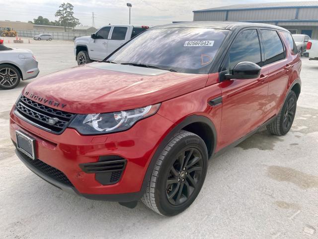 SALCP2RXXJH758587 - 2018 LAND ROVER DISCOVERY RED photo 2