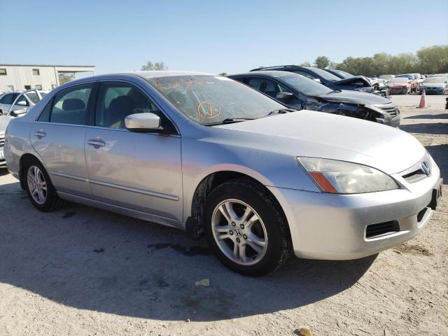 JHMCM56317C013489 - 2007 HONDA ACCORD SE SILVER photo 1