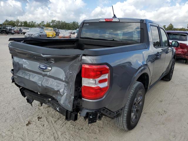 3FTTW8E34NRA18750 - 2022 FORD MAVERICK X GRAY photo 4