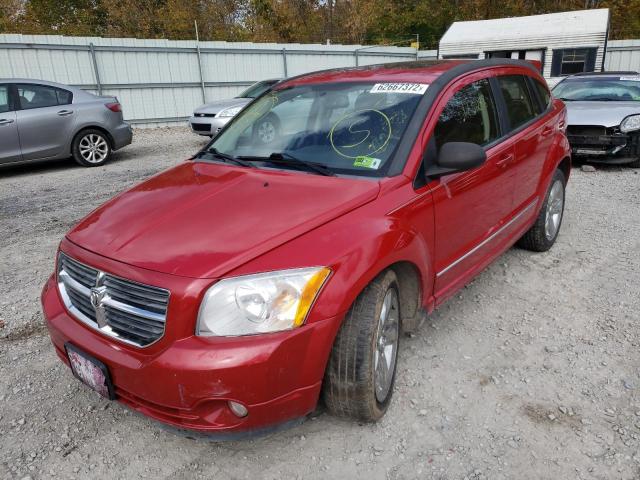 1B3CB8HB4BD129898 - 2011 DODGE CALIBER RU RED photo 2