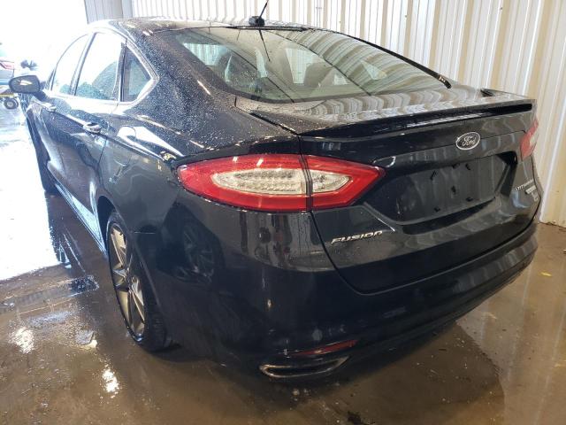 3FA6P0K91ER397958 - 2014 FORD FUSION TIT BLACK photo 3