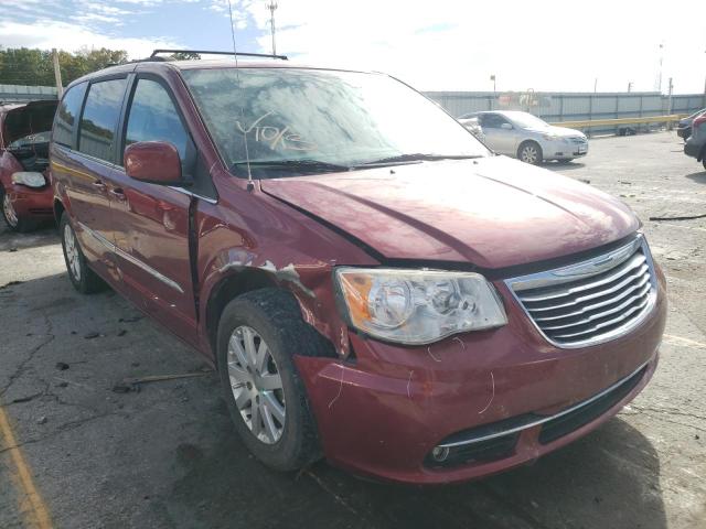 2C4RC1BG2ER445741 - 2014 CHRYSLER TOWN & COU RED photo 1